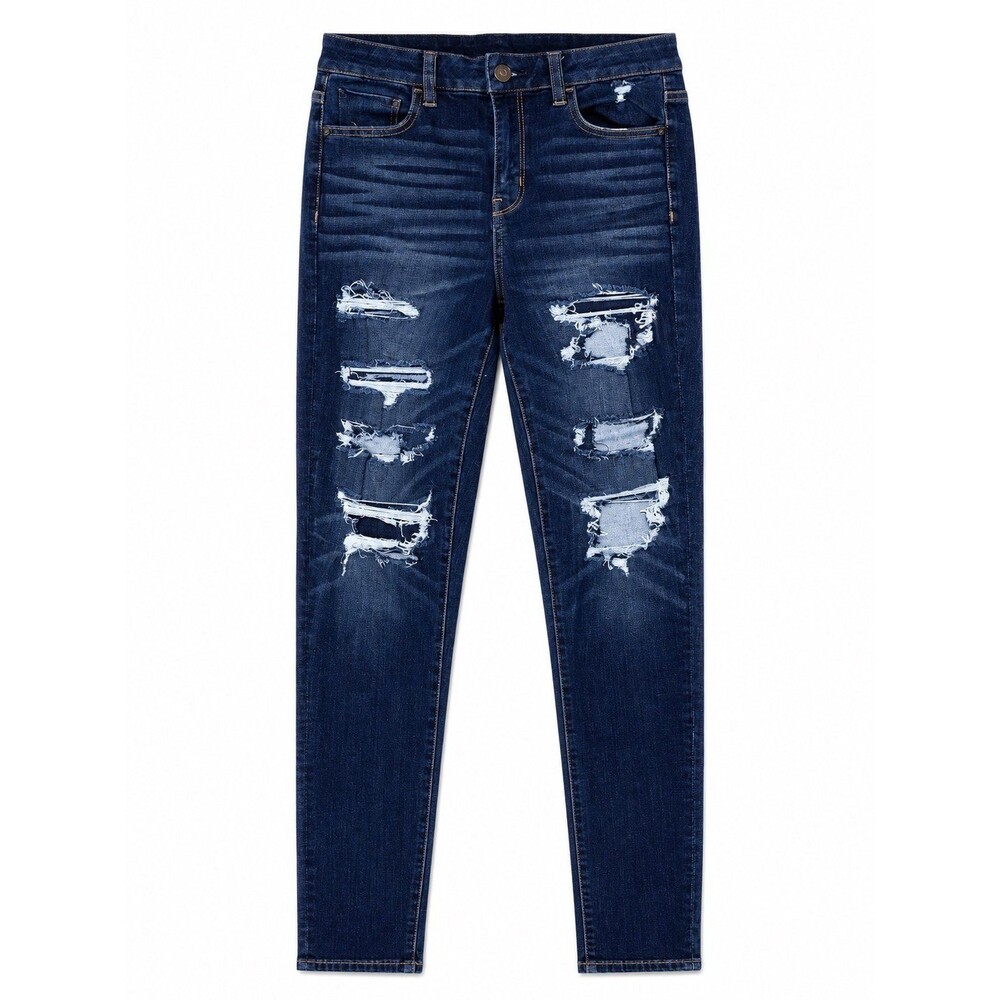 American Eagle Super Super Stretch Distressed Jeggings – Size 8 Regular